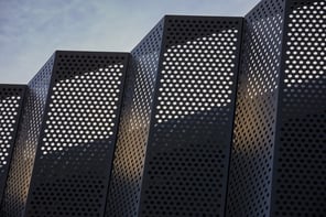 Perforated facades – aesthetics and practicality